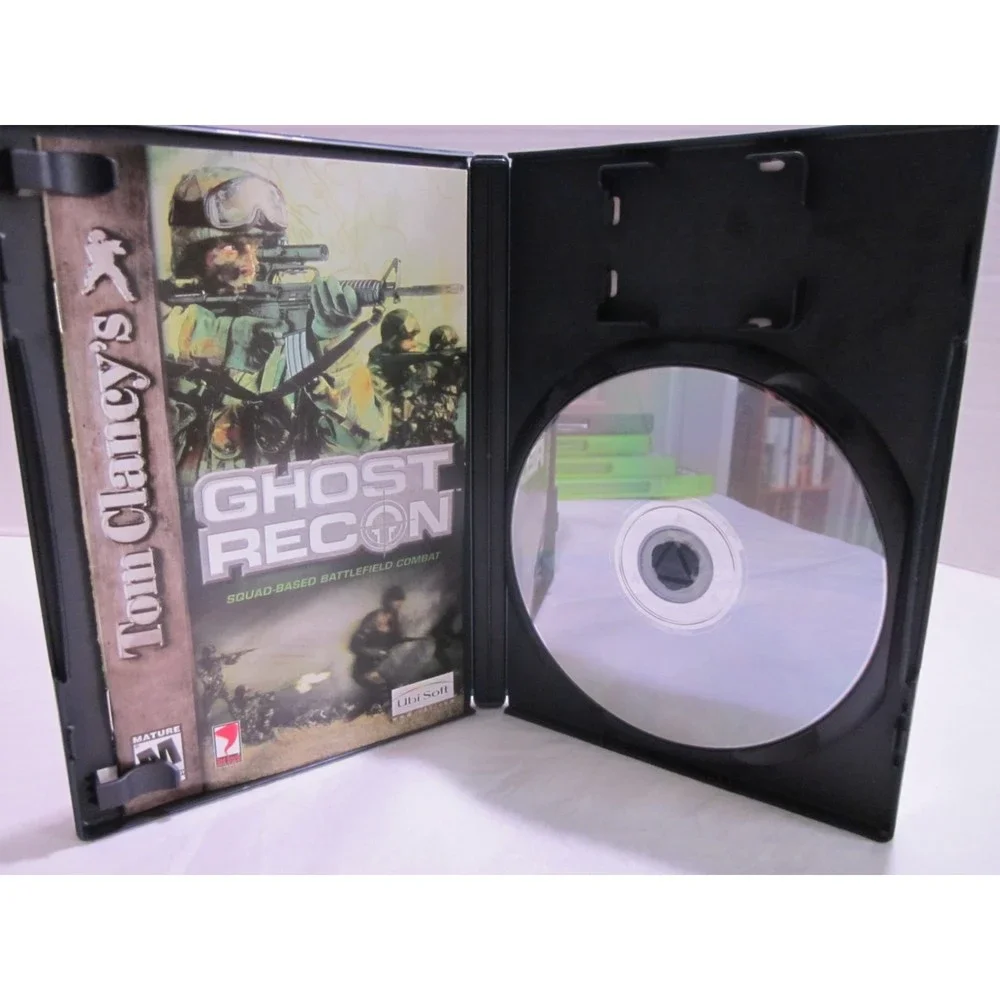 Tom Clancy's Ghost Recon Sony Playstation 2 PS2 Complete With Manual